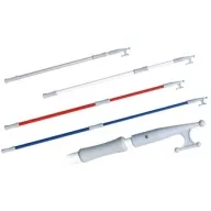 Rdeča teleskopska palica za čoln 120/210 cm