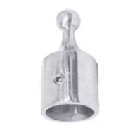 Bimini podporna kovinska tulec z okroglo konico 25 mm