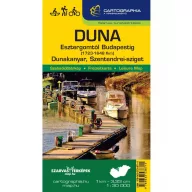   Knjiga, Duna Esztergom-Budapest turistična karta (MADŽARSKA)