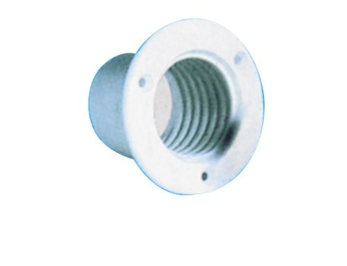 Bela cev za izpust, bela, 56 mm