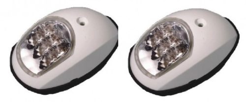 Svetla stran para LED z zeleno-rdečim plastičnim pokrovom