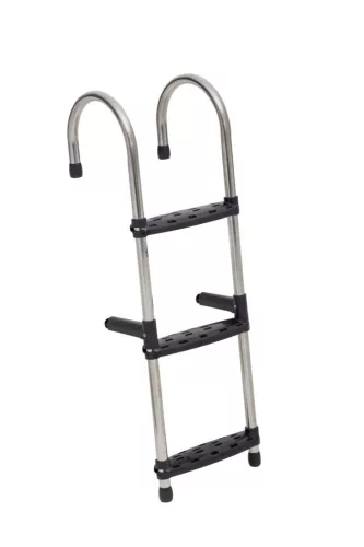 Hajólétra rozsdamentes keskeny 2 fokos EVA