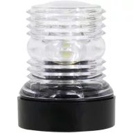 LED svetloba bela 360° v črnem ohišju