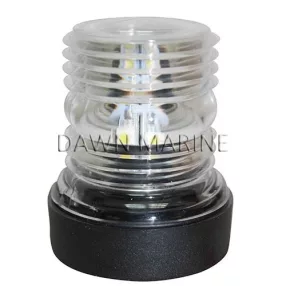 LED svetloba bela 360° v črnem ohišju