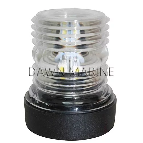 LED svetloba bela 360° v črnem ohišju