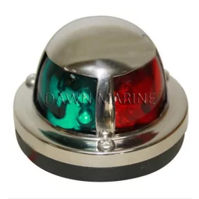 LED luč zelena-rdeča 225° iz nerjavečega jekla