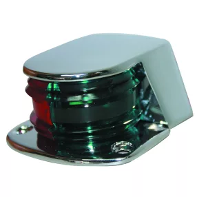   LED svetilka za nos zelena-rdeča 225° vodoravno v kovinskem ohišju
