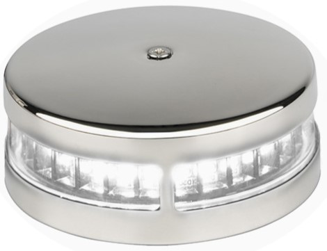 Fény LED fehér 225° vízsz. acél házban DAW