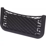 Črno mrežno držalo s okvirjem za lepljenje 258x132x12 mm