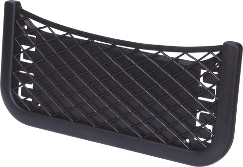 Črno mrežno držalo s okvirjem za lepljenje 258x132x12 mm