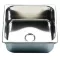 Mosogató inox 320x350 mm EVA