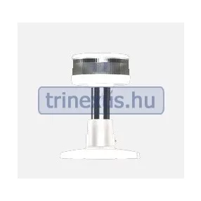 Krog bel s 6 LED diodami, podnožje, v belem ohišju