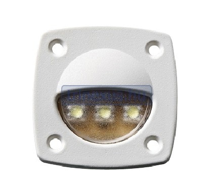 Kabinsko svetilo s 3 LED diodami, plosko 47x87 mm