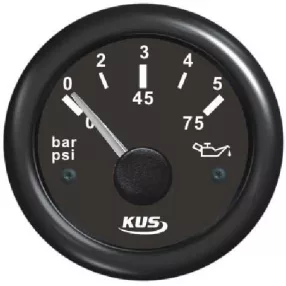 Merilnik tlaka olja KUS črn