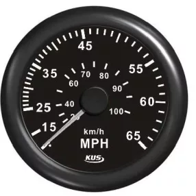 Števec hitrosti KUS 55 MPH črn