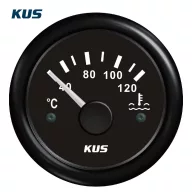 Prikaz temperature vode KUS črno