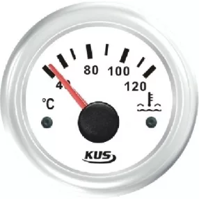 Prikaz temperature vode KUS bela