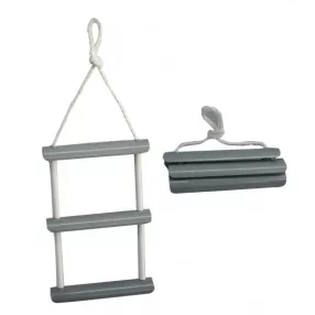   5-stopinjski v plastičnem ohišju, ki ga je mogoče zložiti v pleteno lestev