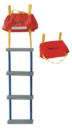 Reševalna lestve za ograjo 4 stopinje 114 cm