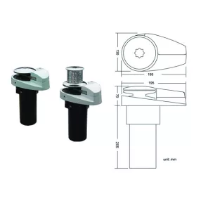 Električna vertikalna vitelna naprava 1100 W