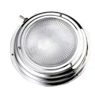   Stropna kabinska luč 20 LED-stikalo iz nerjavečega jekla 170 mm