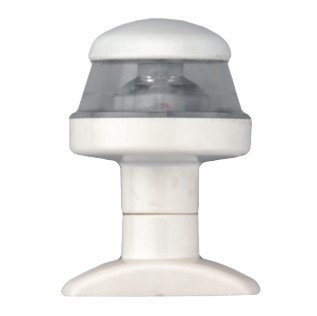 Krožna svetilka z belo LED, podnožje iz 8,5 cm