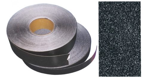 Protizdrsni trak 25 mm črn 5 m blister