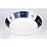 Plošča solata sidrni vzorec 18 cm