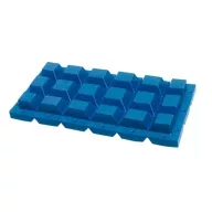 Napihljivi PVC priveznik 60x30 cm modre barve
