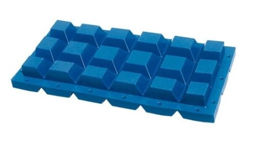 Napihljivi PVC priveznik 60x30 cm modre barve