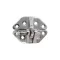 Zsanér inox öntött 82 x 76 mm EVA