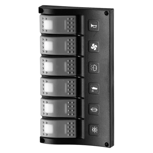 Kapcsolótábla LED 4 egységes EVA