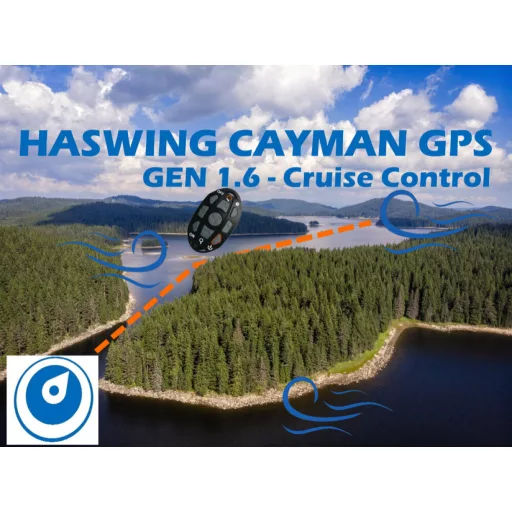 Haswing Cayman B55 Helmsman GPS 12V Gen. 1.6 DEC Črna