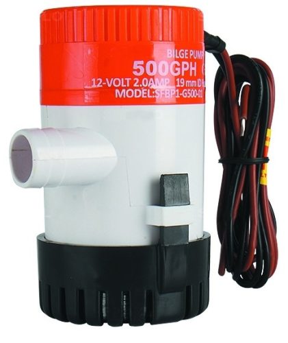 Črpalka za vodo 350 GPH 12/24V