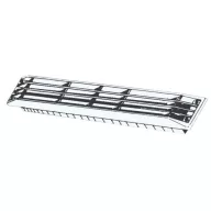 Prezračevalna plošča iz belega plastike 435 x 64 mm