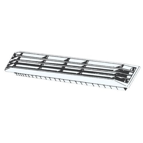 Prezračevalna plošča iz belega plastike 435 x 64 mm