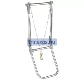   Stopnišče za čoln za napihljiv čoln iz 3-stopenjskega aluminija