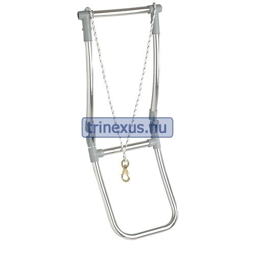 Stopnišče za čoln za napihljiv čoln iz 3-stopenjskega aluminija