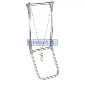   Stopnišče za čoln za napihljivi čoln iz 4-stopinjskega aluminija