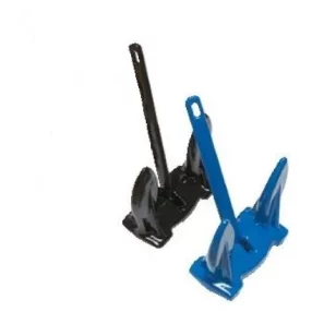 Sidro mornarsko modro sidro črno PVC 7 kg