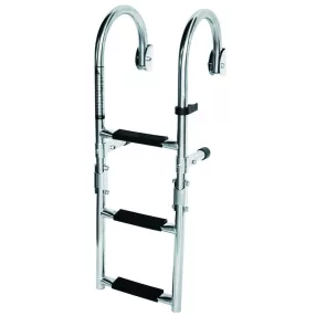   Stopnišče za čevlje z 3-stopinjskim ročajem iz nerjavečega jekla 67x25 cm