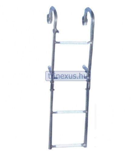 Stopnišče za čevlje z 3-stopinjskim ročajem iz nerjavečega jekla 67x25 cm