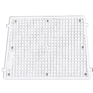 Utrjevalec vibracij za ogledala, siva plastika 300x209 mm