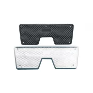 Dušilec vibracij za ogledalo, siva plastika 223x84 mm