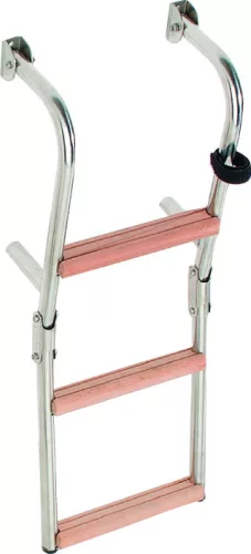 Stopnišče za čevlje 3 stopinje kovina-tik 64x26cm