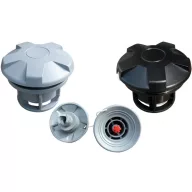 Ventilski tlak silikon črn 62/37 mm