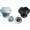 Ventilski tlak silikon črn 62/37 mm