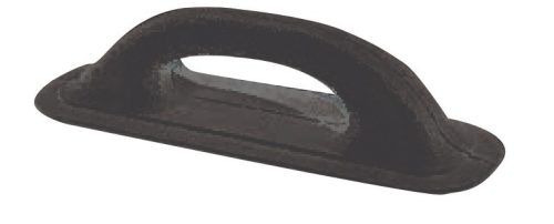 Črni ročaj za gumenjak 260x95mm