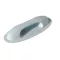 Ročaj za gumijaste škornje, ravno PVC proti sivi, 253 x 105 mm,