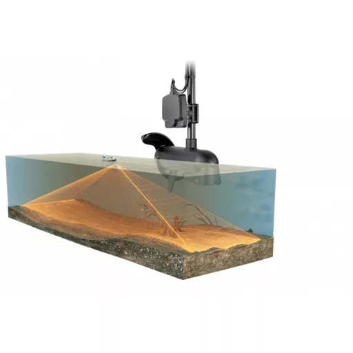 Humminbird MEGA LIVE 2 nihajni prikazovalnik s nosilcem